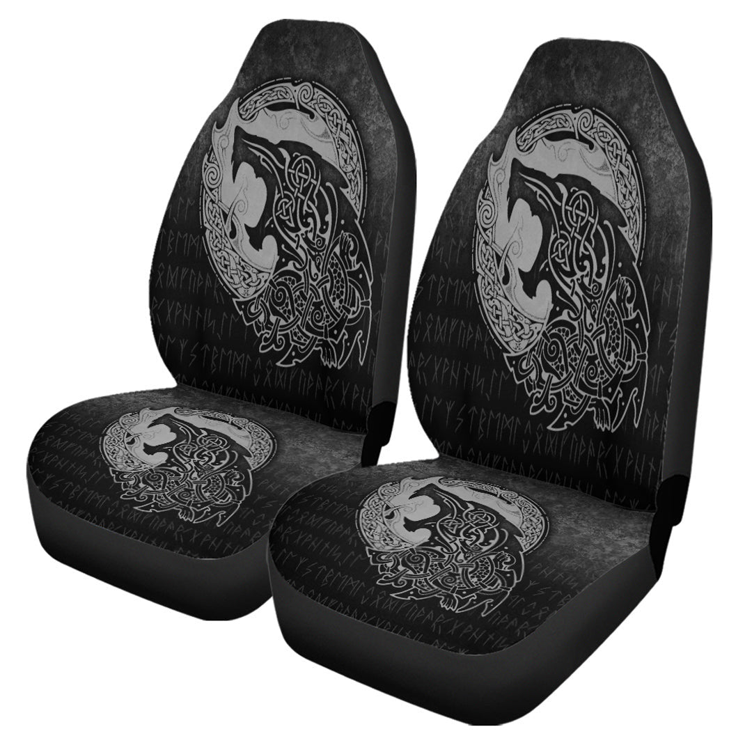 Car Seat Covers Fenrir Viking 3D Tattoo Special Version Car Seat Covers