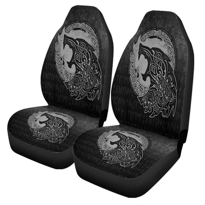 Car Seat Covers Fenrir Viking 3D Tattoo Special Version Car Seat Covers