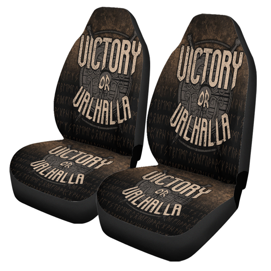 Car Seat Covers Victory Or Valhalla Car Seat Covers