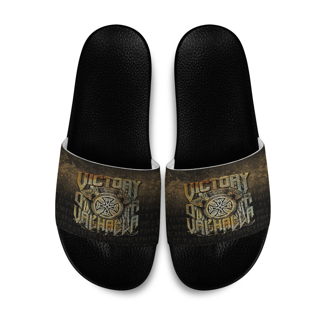 Slide Sandals Victory or Valhalla Slide Sandals