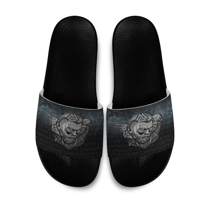 Copy of Slide Sandals Victory or Valhalla Warrior Slide Sandals