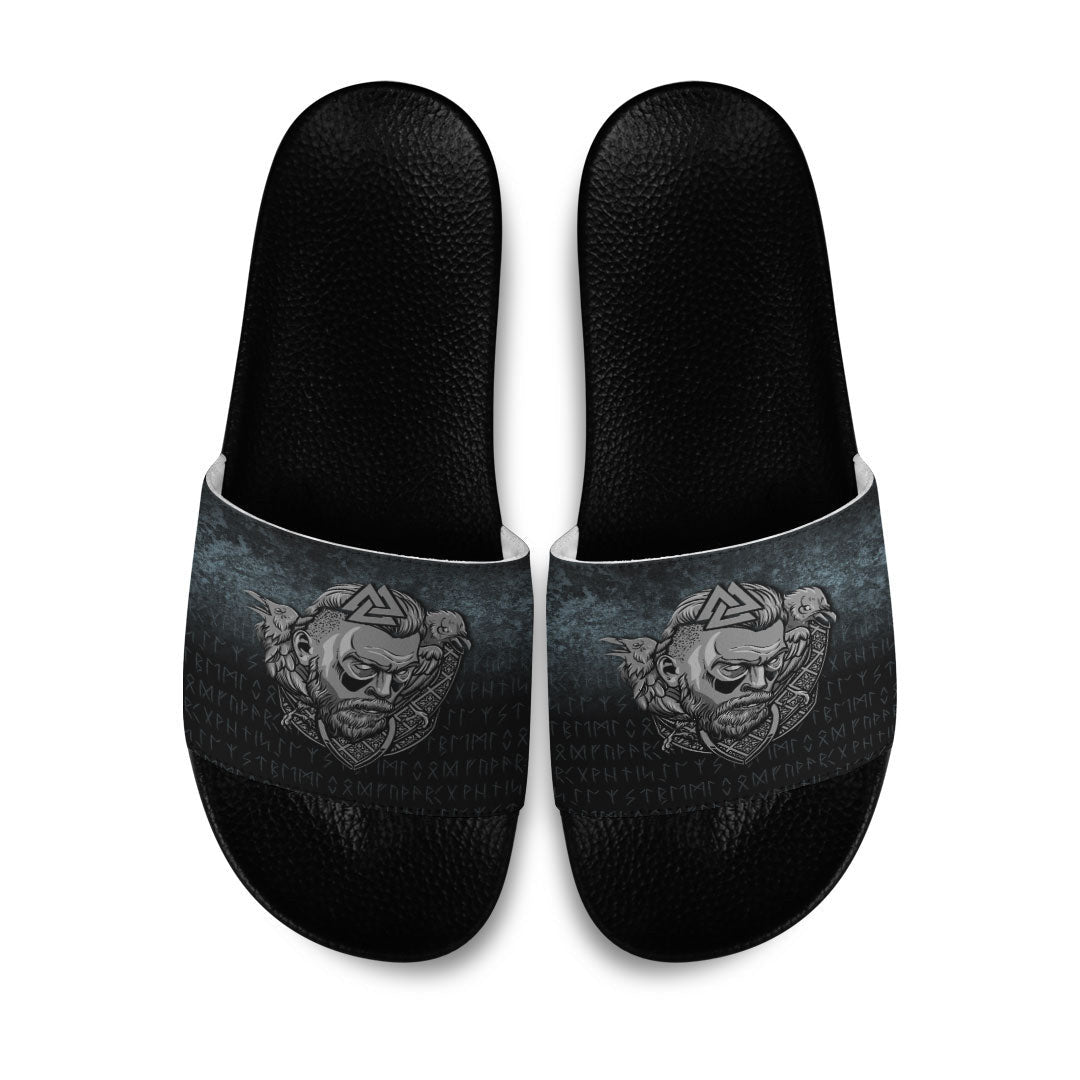 Copy of Slide Sandals Victory or Valhalla Warrior Slide Sandals