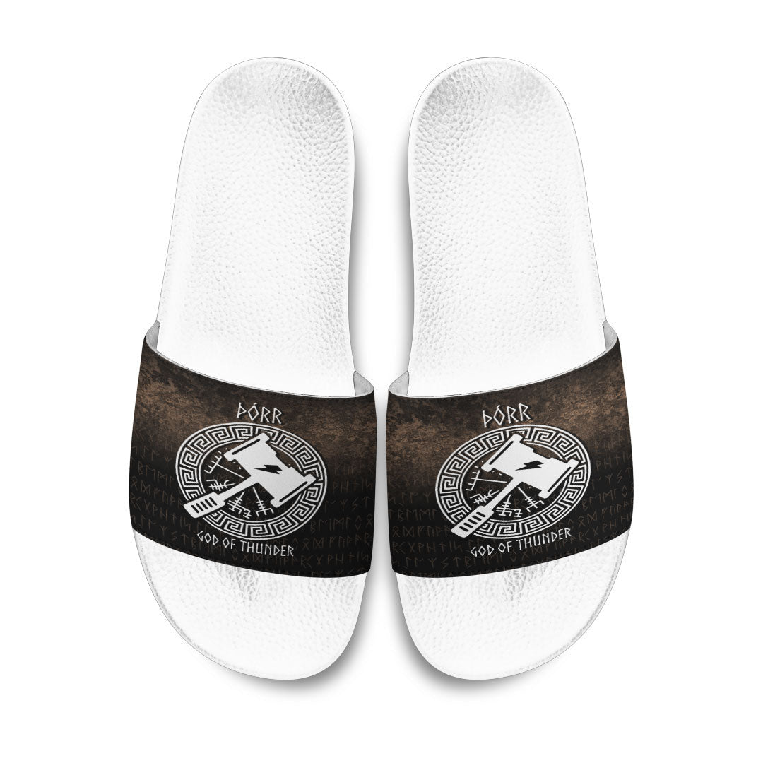 Slide Sandals Porr God Of Thunder Slide Sandals