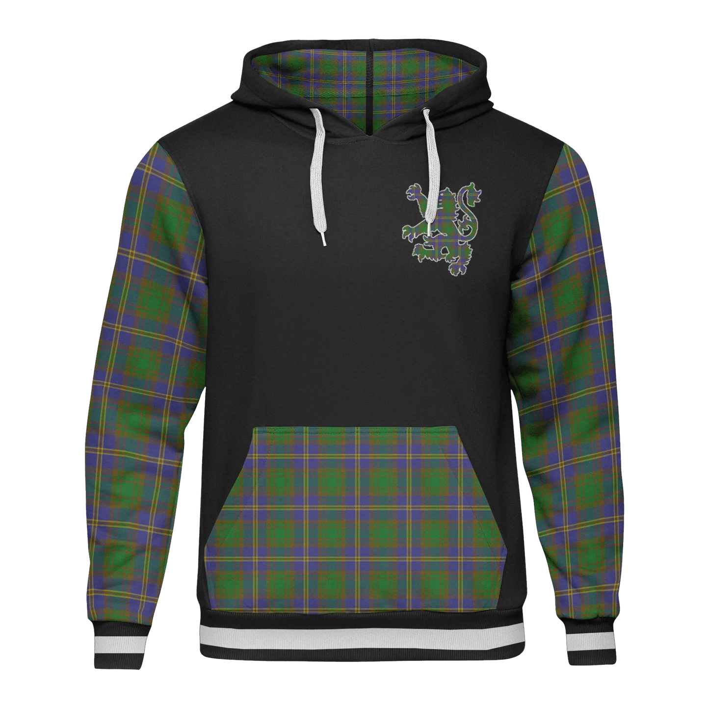 Printivon Strange Or Strang Tartan All Over Print Hoodie