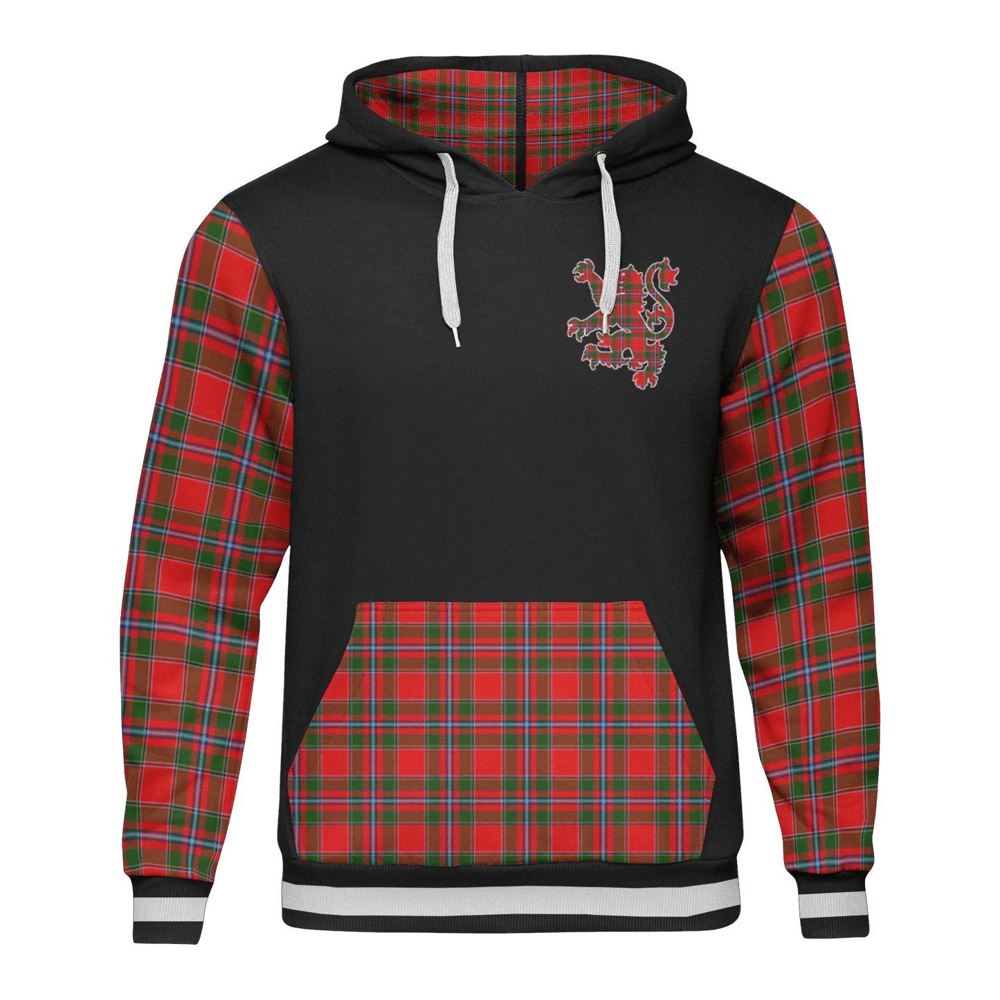 Printivon Butter Tartan All Over Print Hoodie