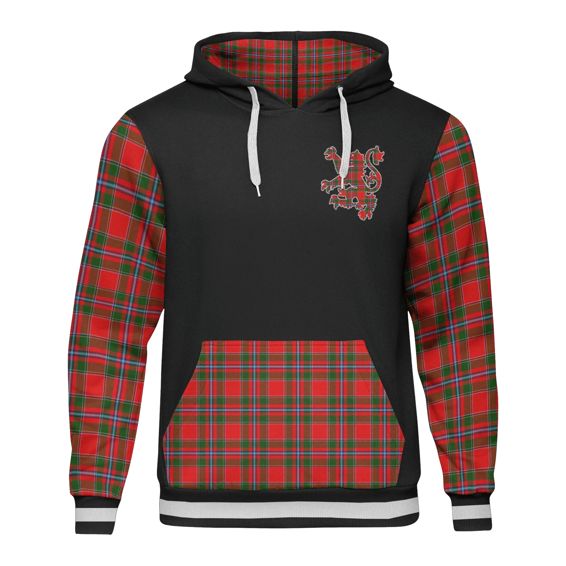 Printivon Butter Tartan All Over Print Hoodie