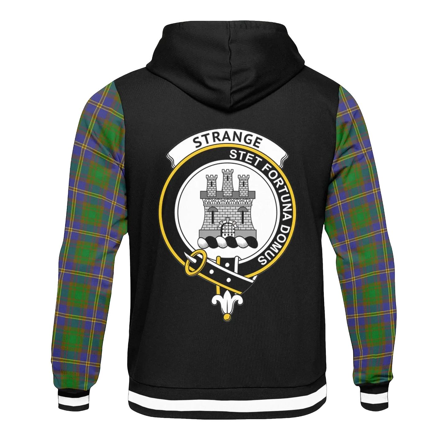 Printivon Strange Or Strang Tartan All Over Print Hoodie