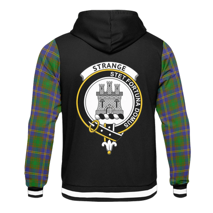 Printivon Strange Or Strang Tartan All Over Print Hoodie