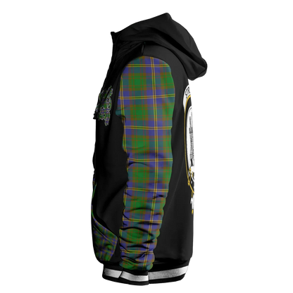 Printivon Strange Or Strang Tartan All Over Print Hoodie