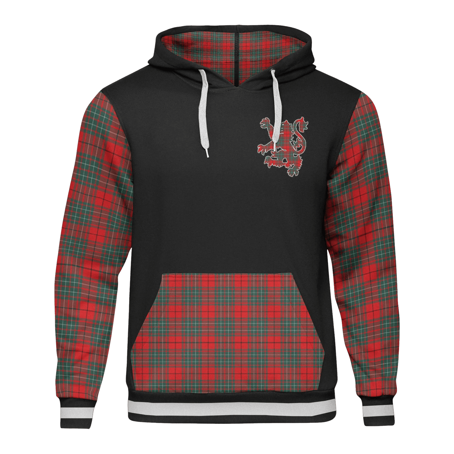 Printivon Cumming Tartan All Over Print Hoodie
