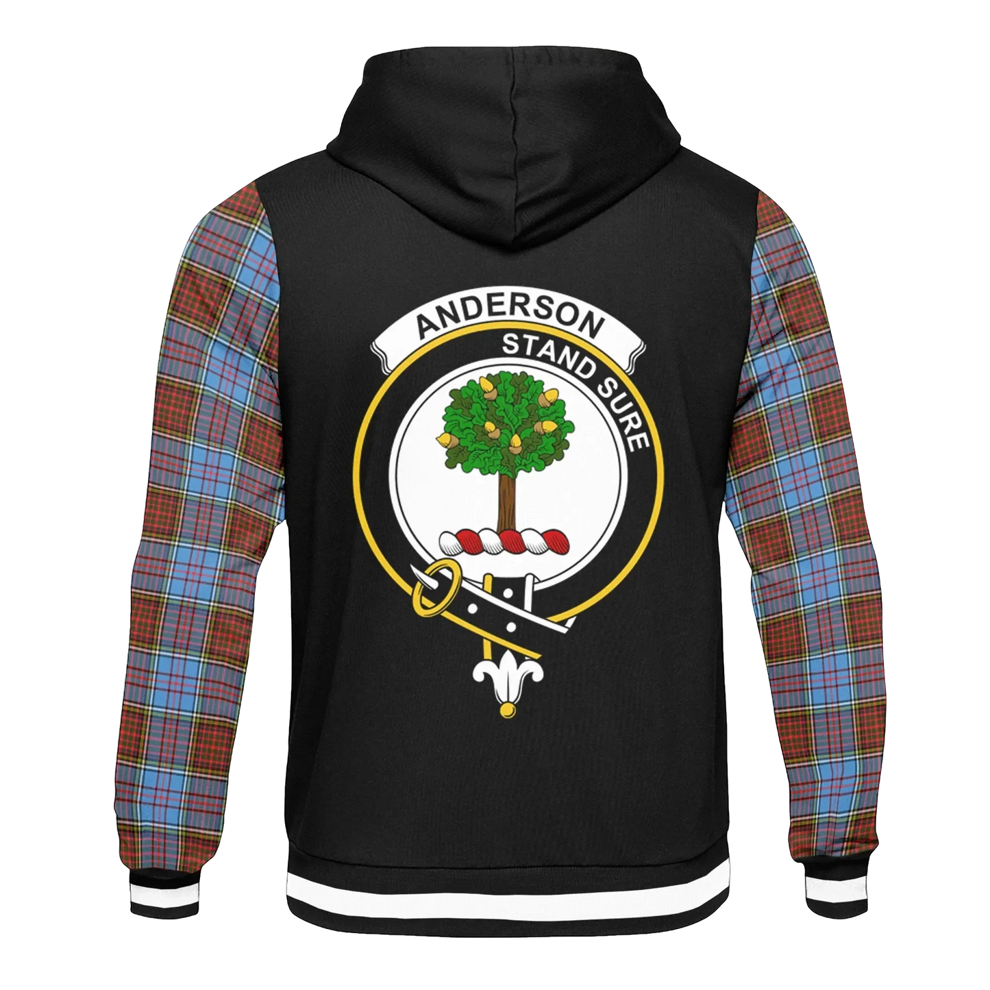 Printivon Anderson Tartan All Over Print Hoodie
