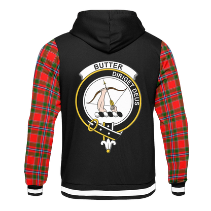 Printivon Butter Tartan All Over Print Hoodie