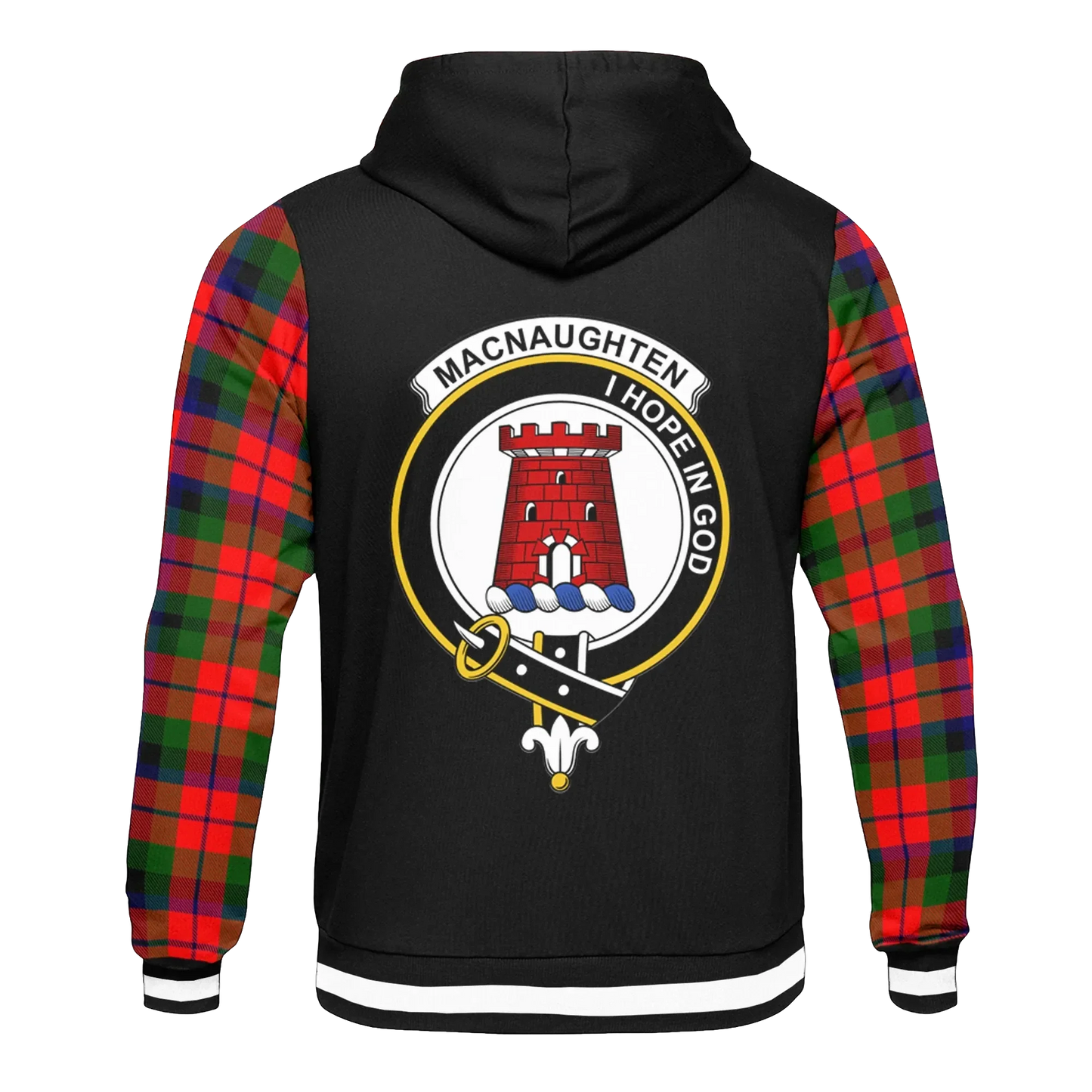 Printivon Macnaughten Tartan All Over Print Hoodie
