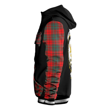 Printivon Cumming Tartan All Over Print Hoodie
