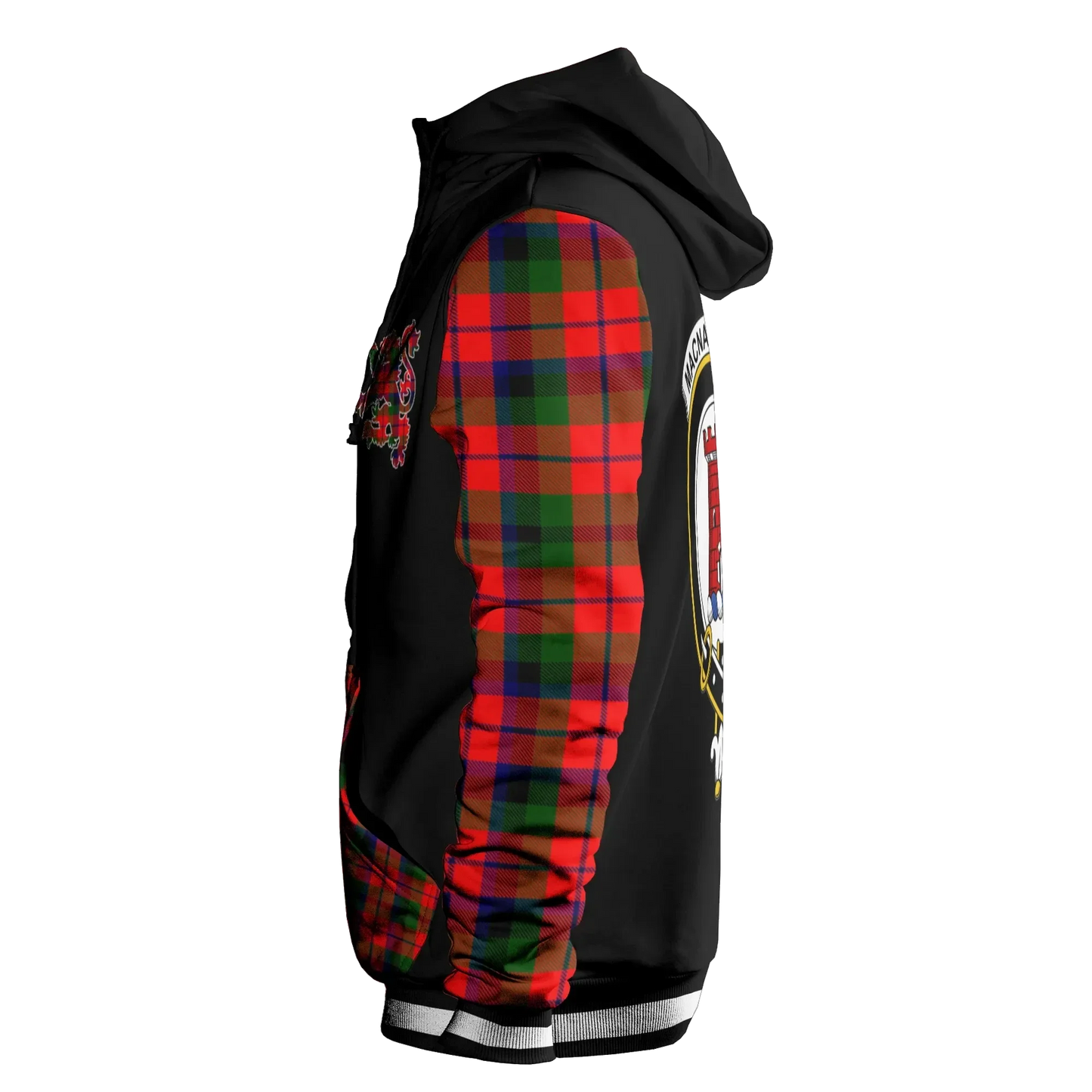 Printivon Macnaughten Tartan All Over Print Hoodie
