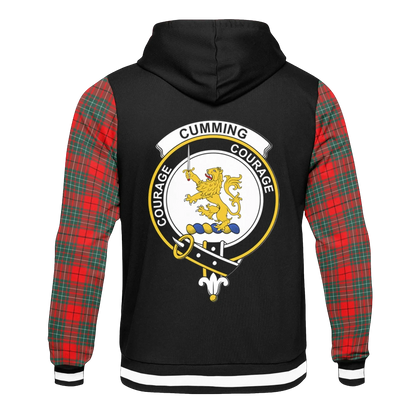Printivon Cumming Tartan All Over Print Hoodie