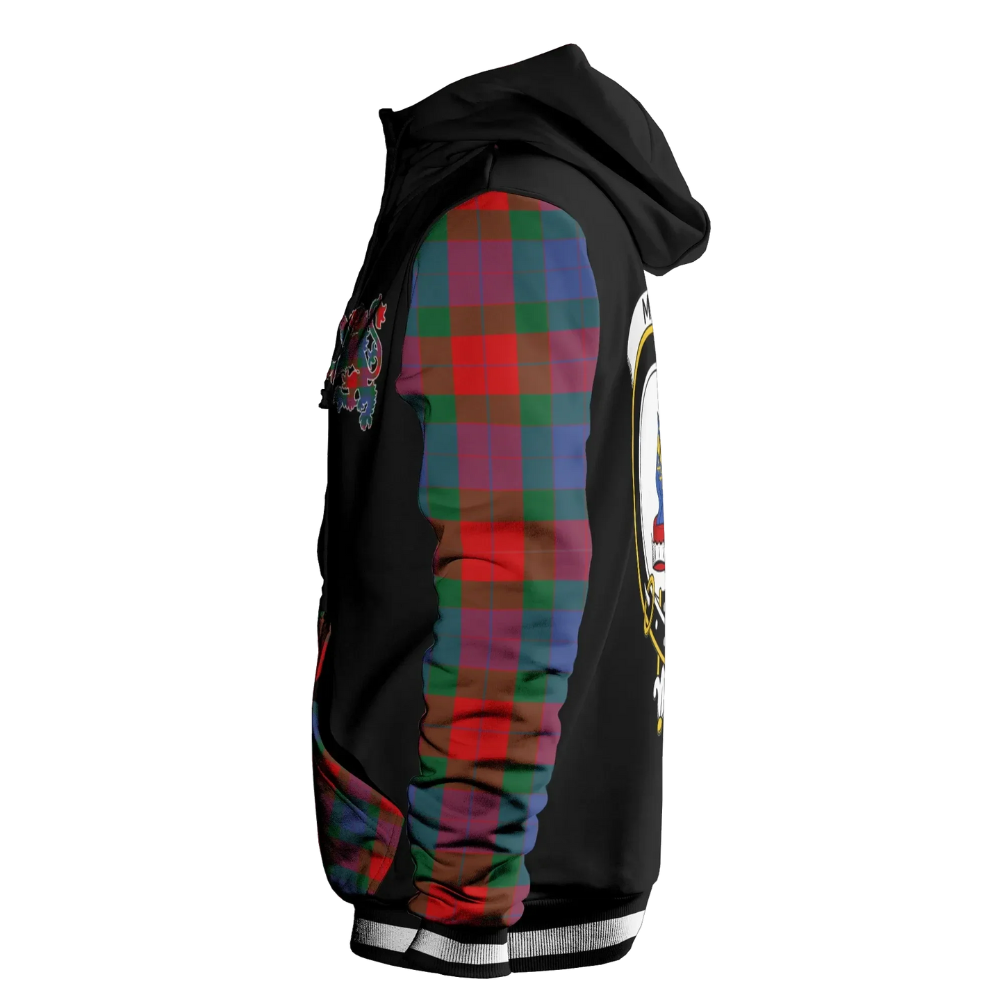 Printivon Mar Tartan All Over Print Hoodie