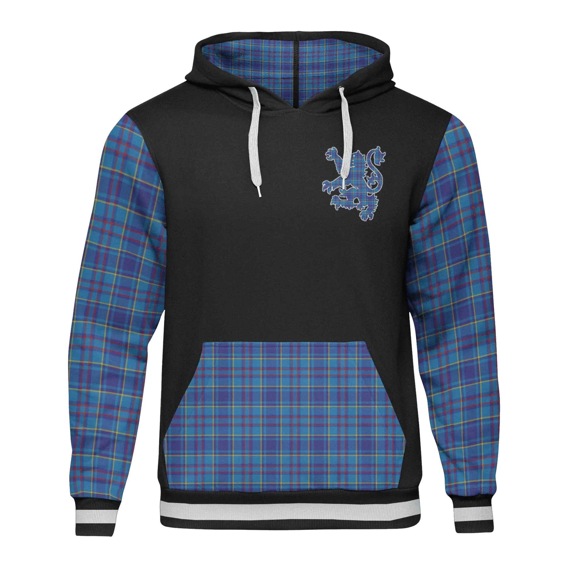Printivon Mercer Tartan All Over Print Hoodie