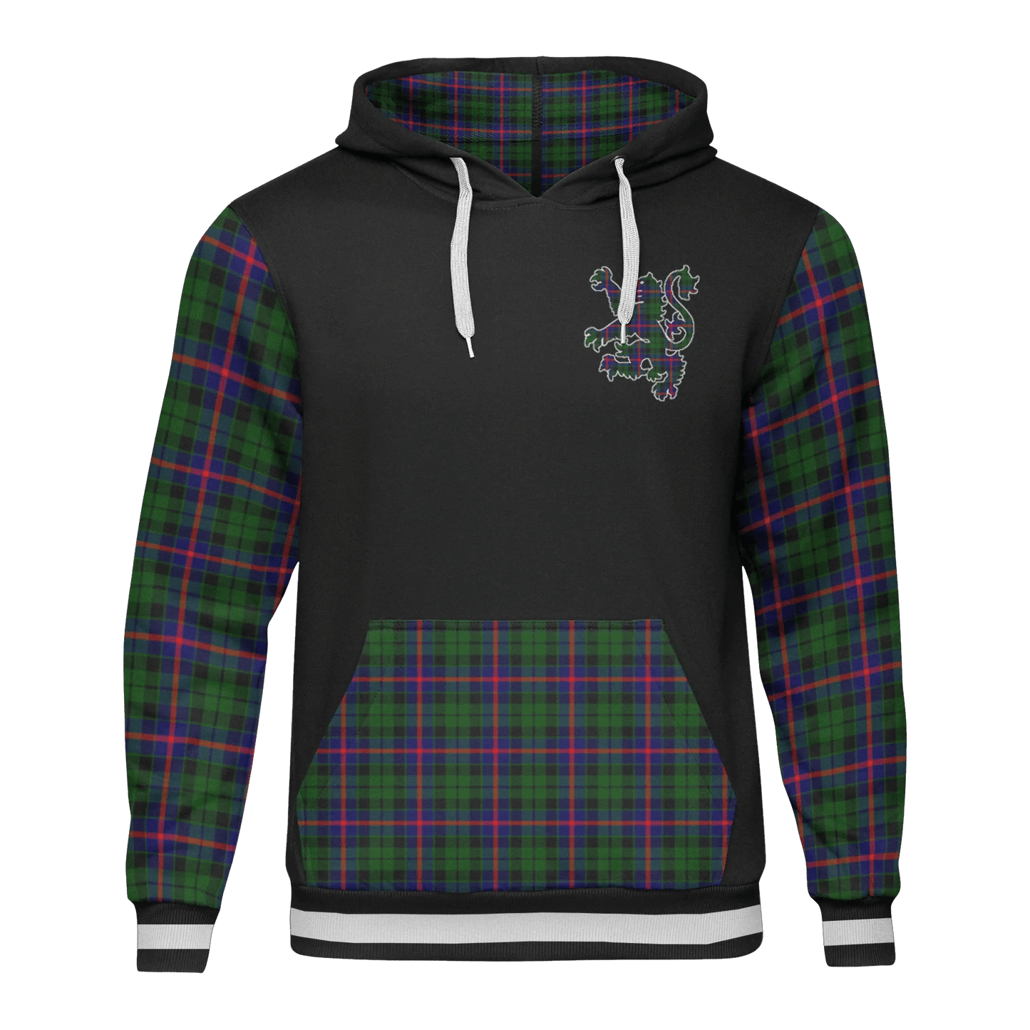 Printivon Morrison Tartan All Over Print Hoodie