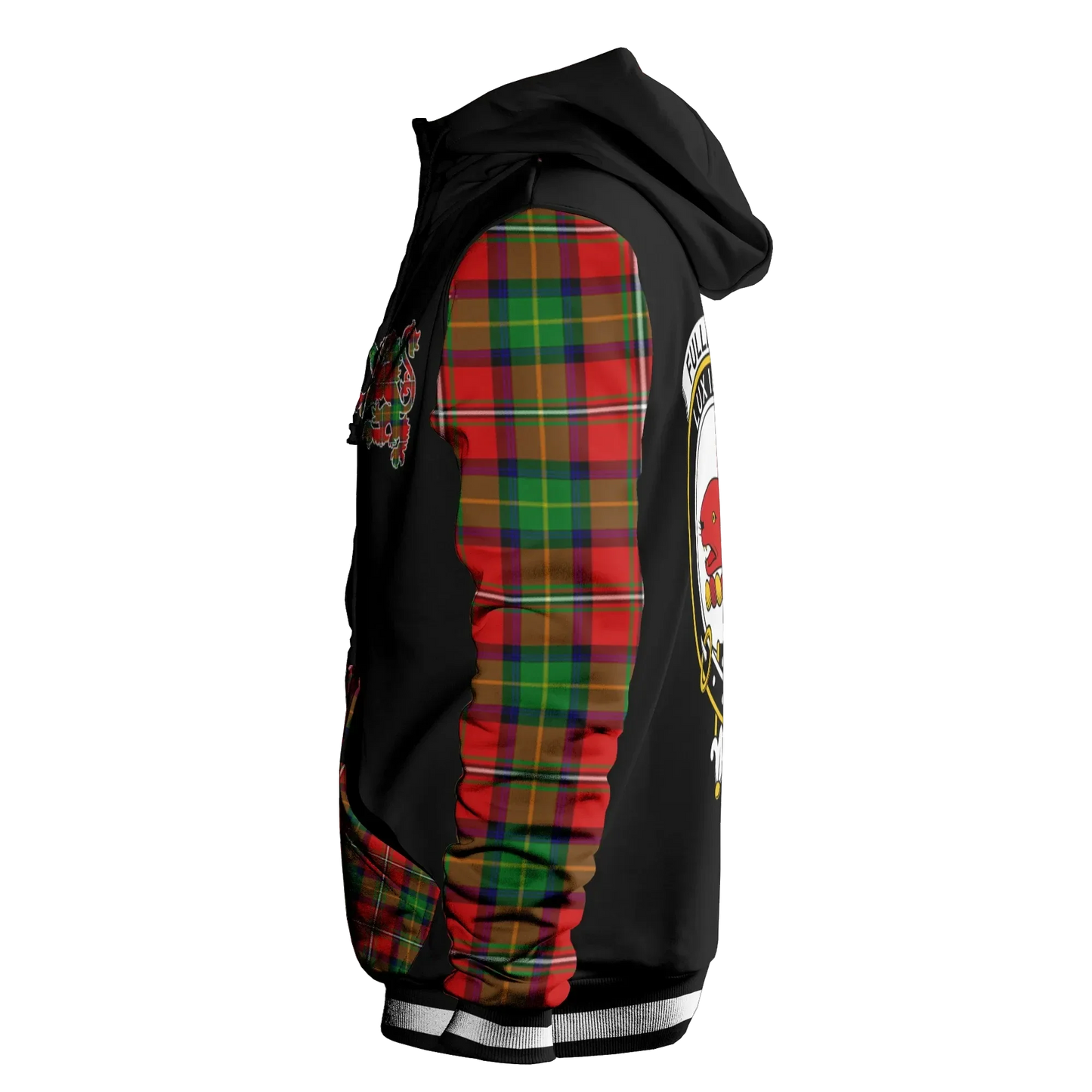Printivon Fullerton Tartan All Over Print Hoodie