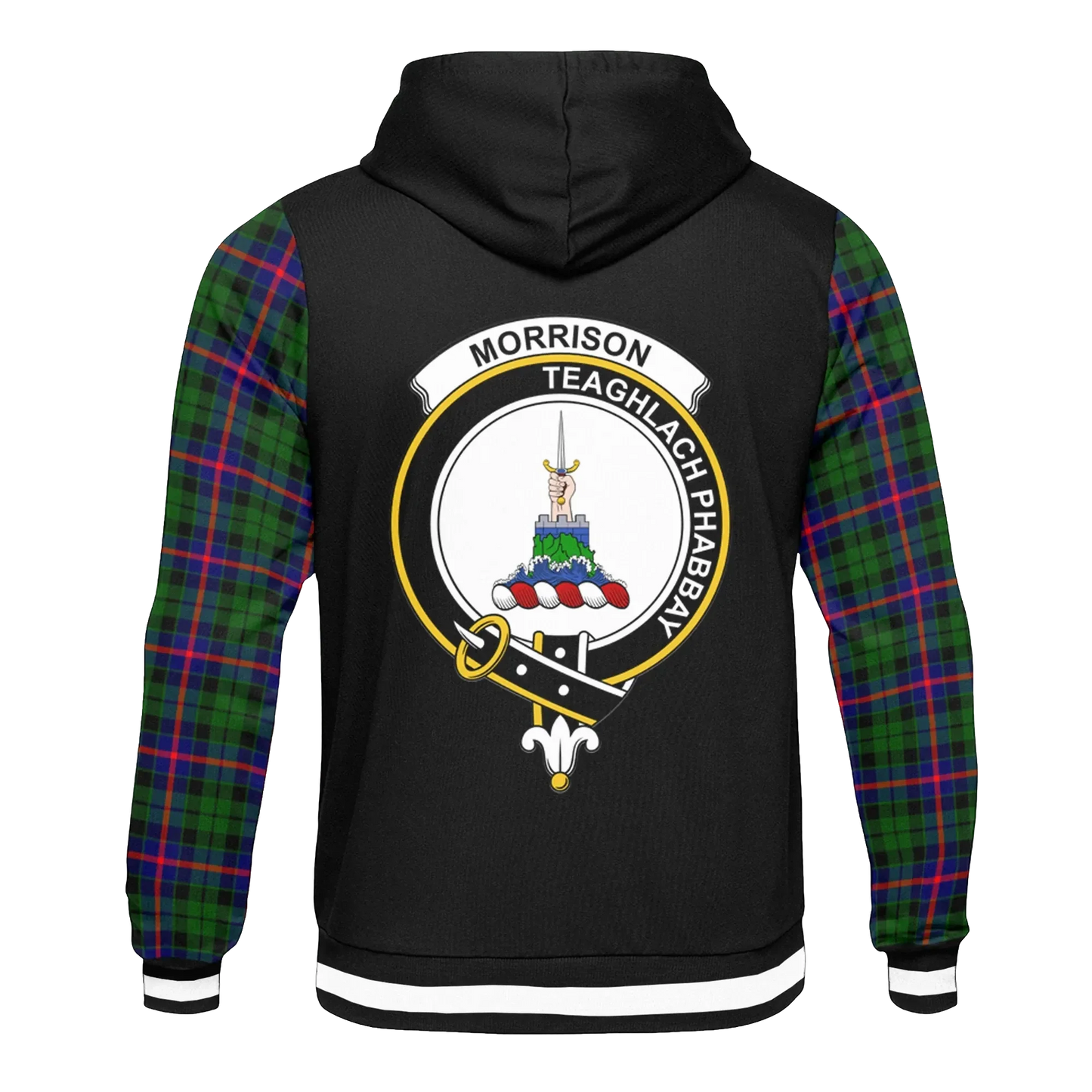Printivon Morrison Tartan All Over Print Hoodie