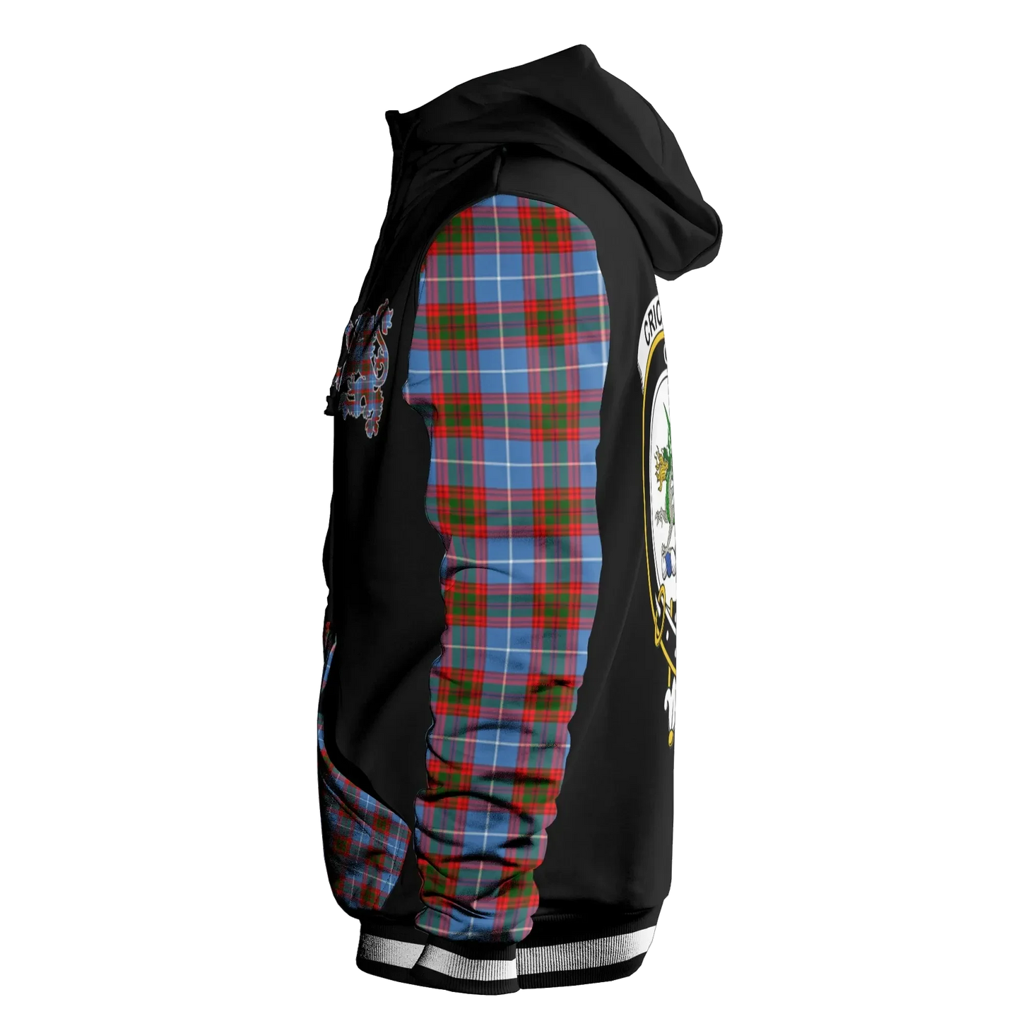 Printivon Crichton Tartan All Over Print Hoodie