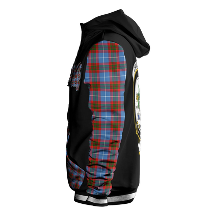 Printivon Crichton Tartan All Over Print Hoodie