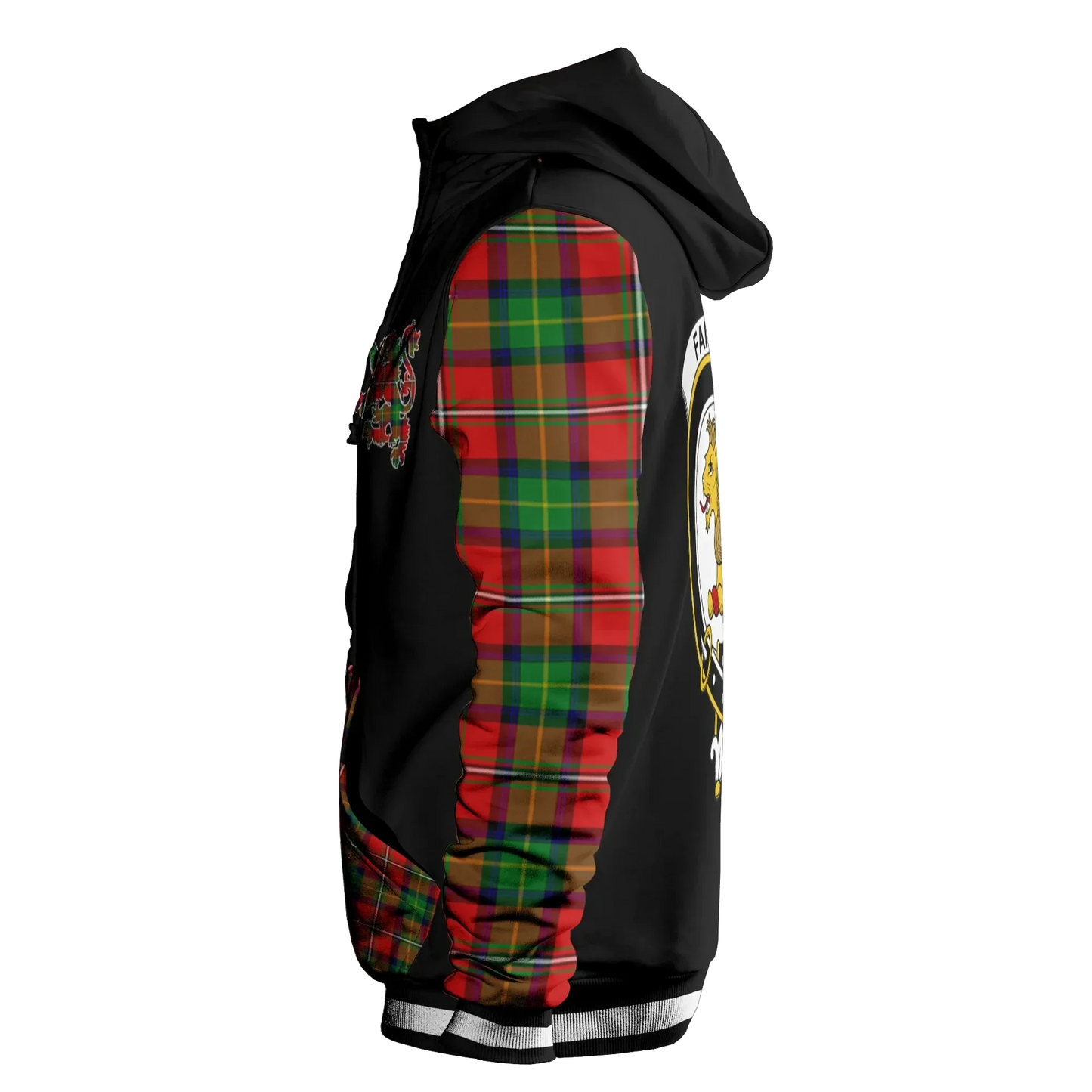 Printivon Fairlie Tartan All Over Print Hoodie