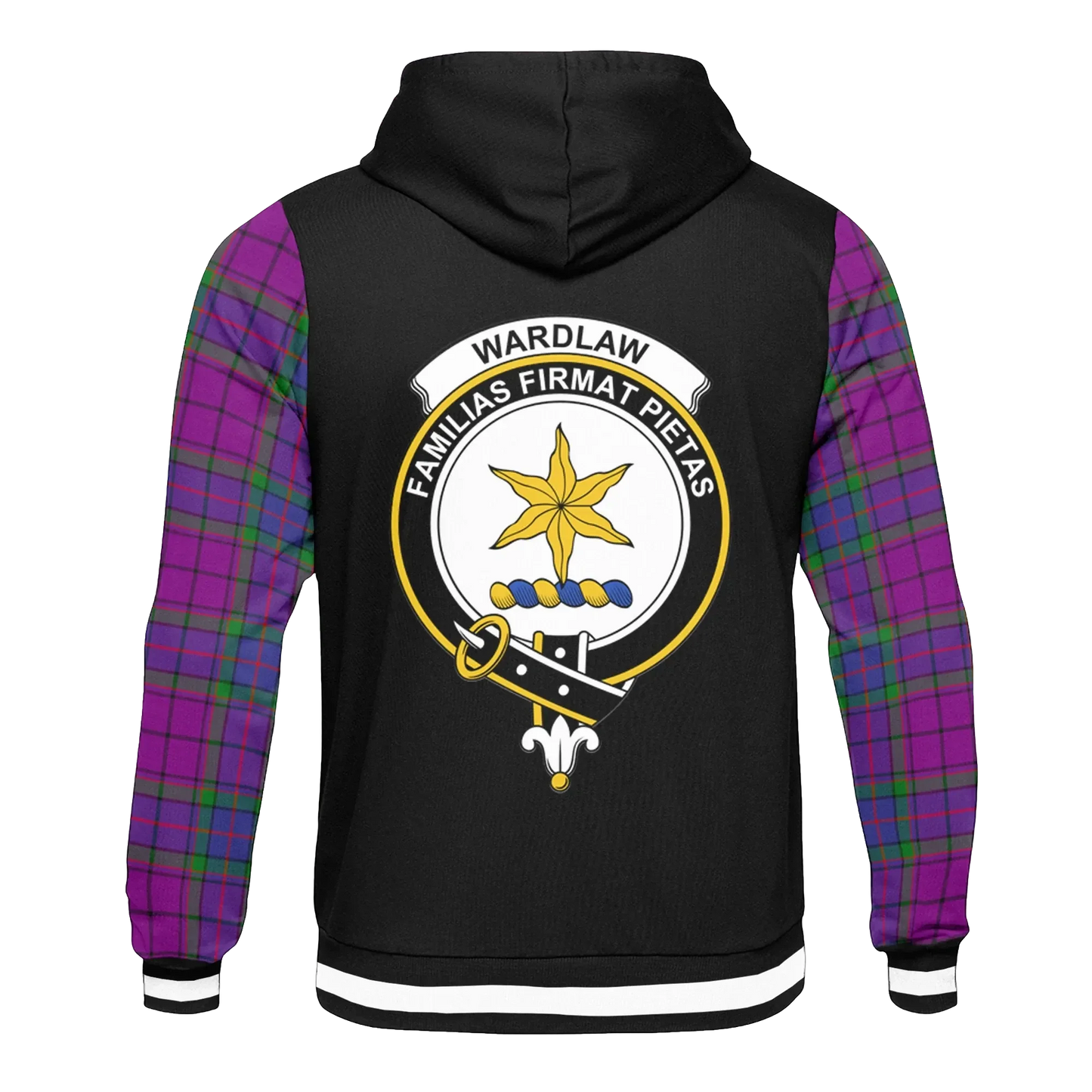 Printivon Wardlaw Tartan All Over Print Hoodie