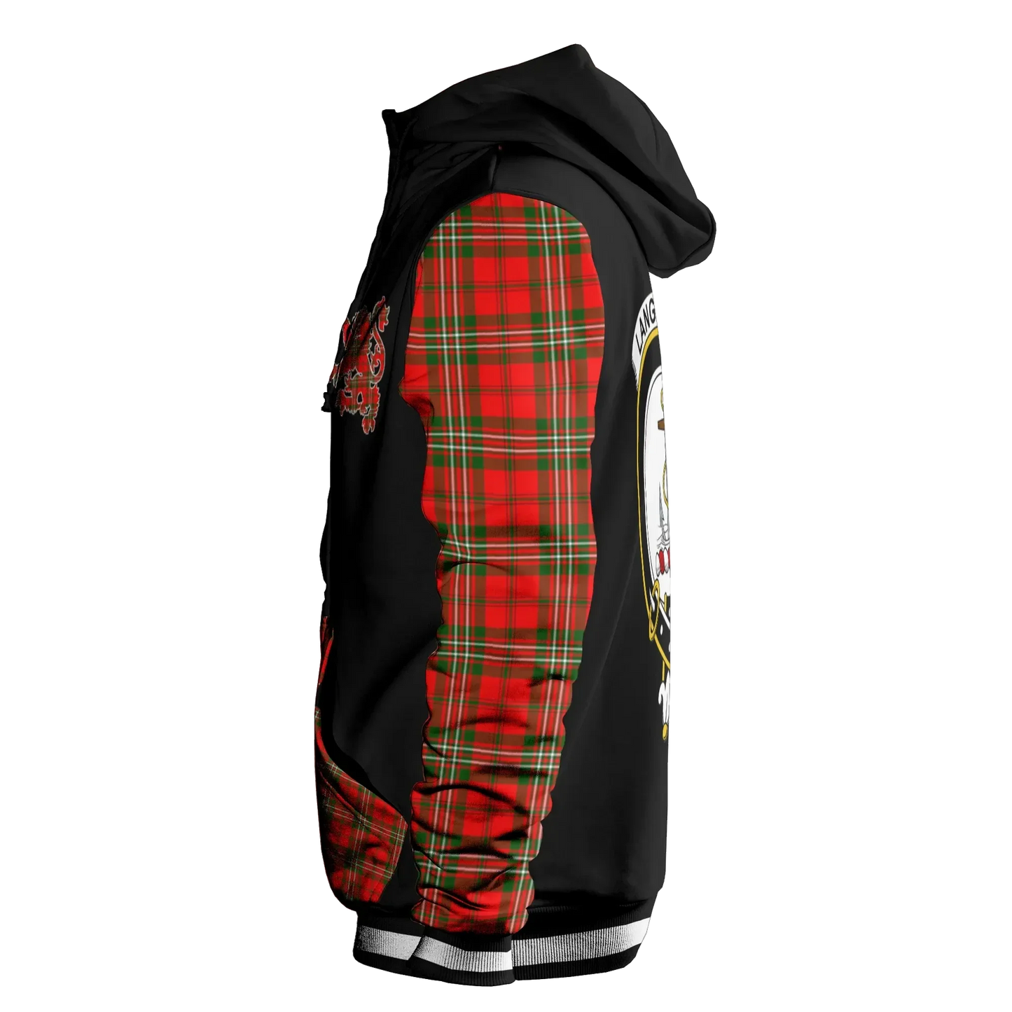 Printivon Langlands Tartan All Over Print Hoodie