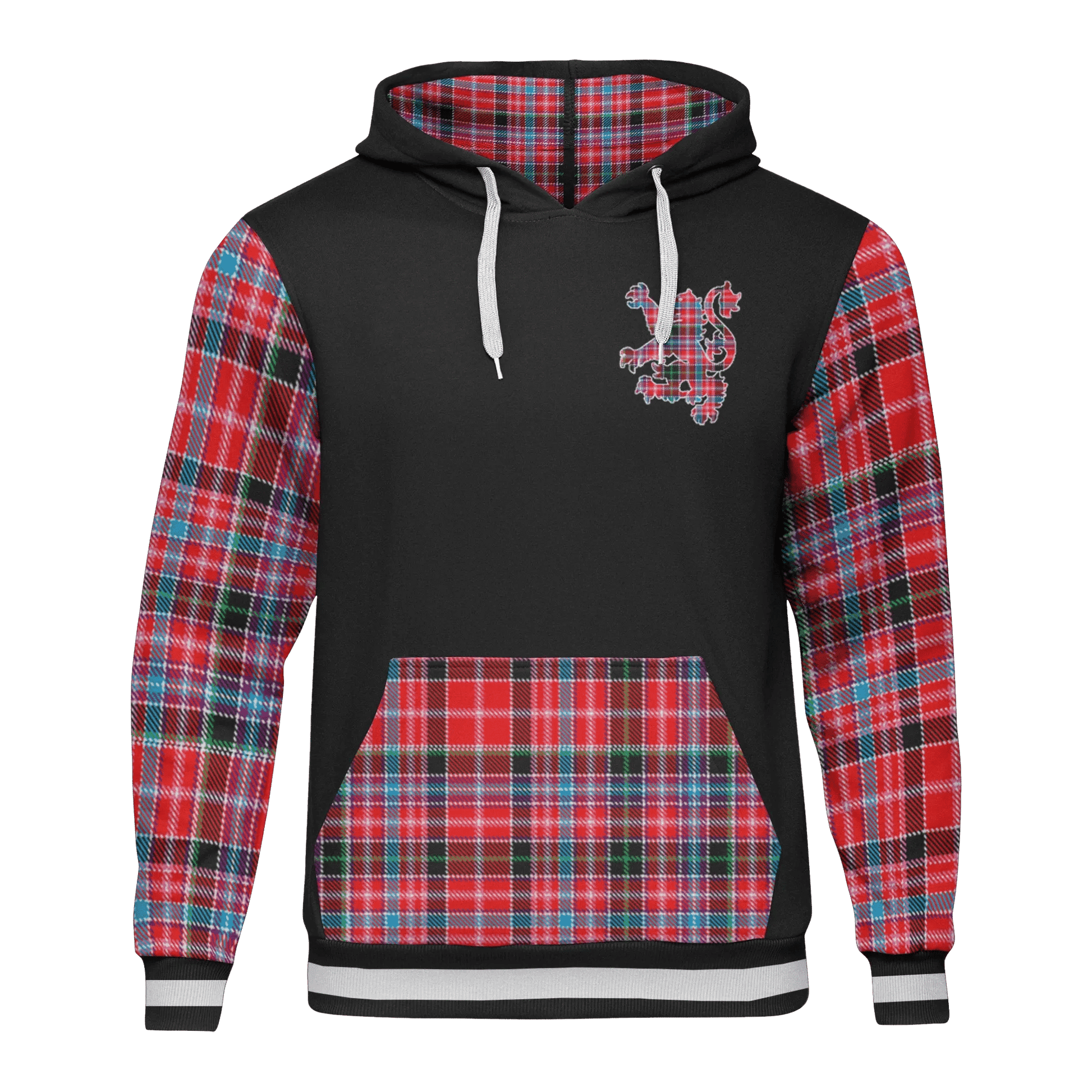 Printivon Straiton Tartan All Over Print Hoodie