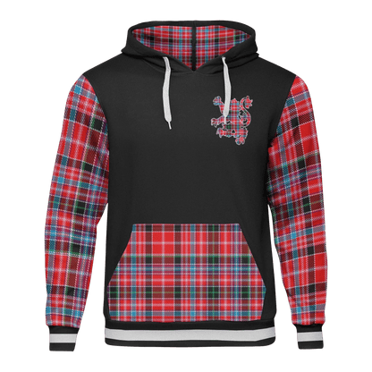 Printivon Straiton Tartan All Over Print Hoodie
