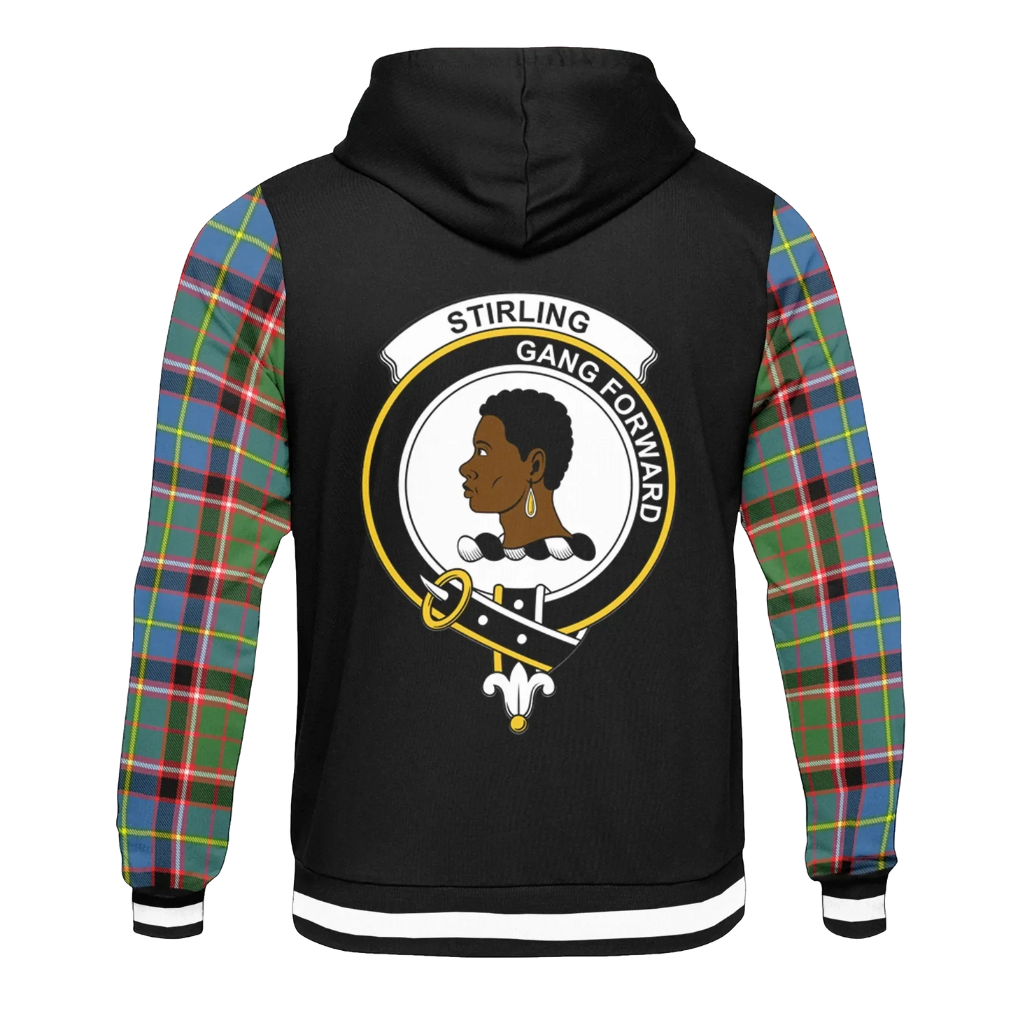 Printivon Stirling Of Keir Tartan All Over Print Hoodie