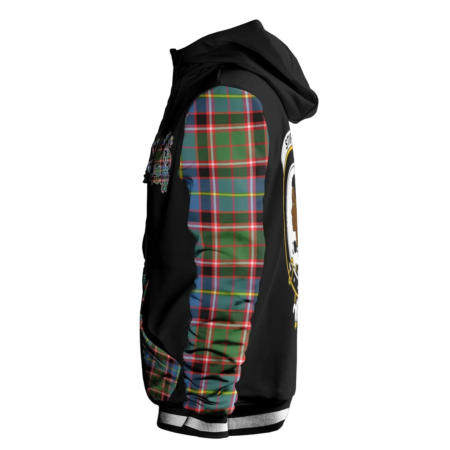 Printivon Stirling Of Keir Tartan All Over Print Hoodie