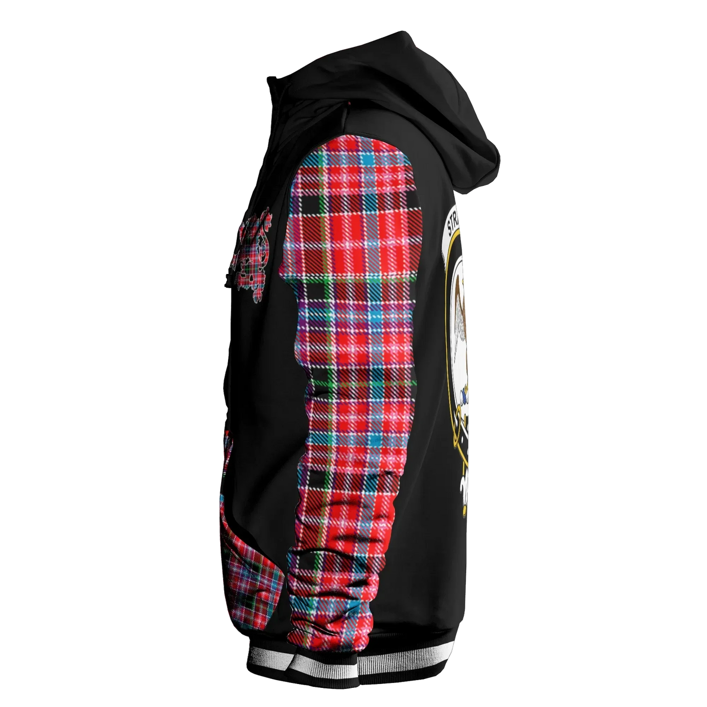 Printivon Straiton Tartan All Over Print Hoodie