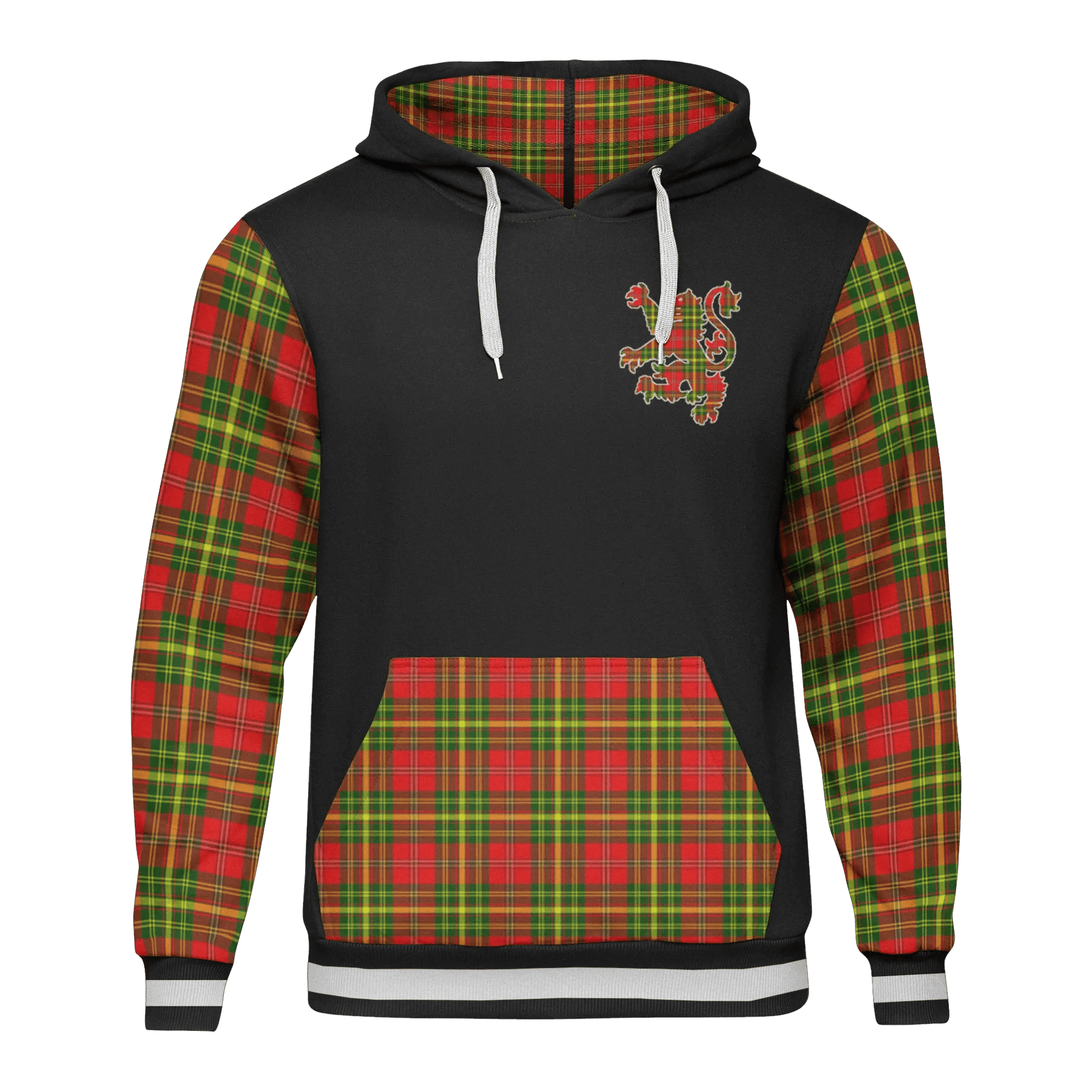 Printivon Leask Tartan All Over Print Hoodie