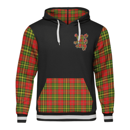Printivon Leask Tartan All Over Print Hoodie