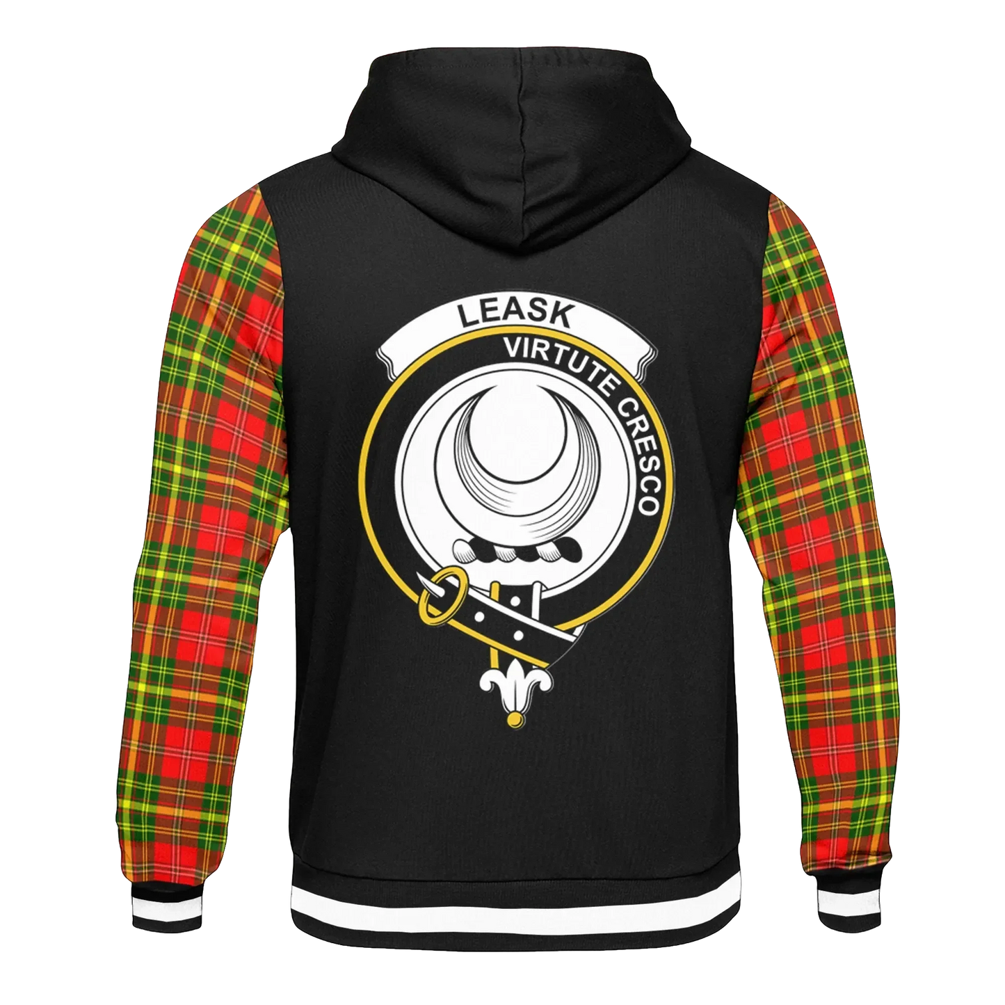 Printivon Leask Tartan All Over Print Hoodie