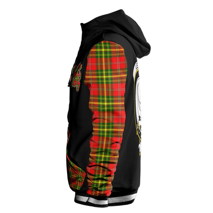 Printivon Leask Tartan All Over Print Hoodie