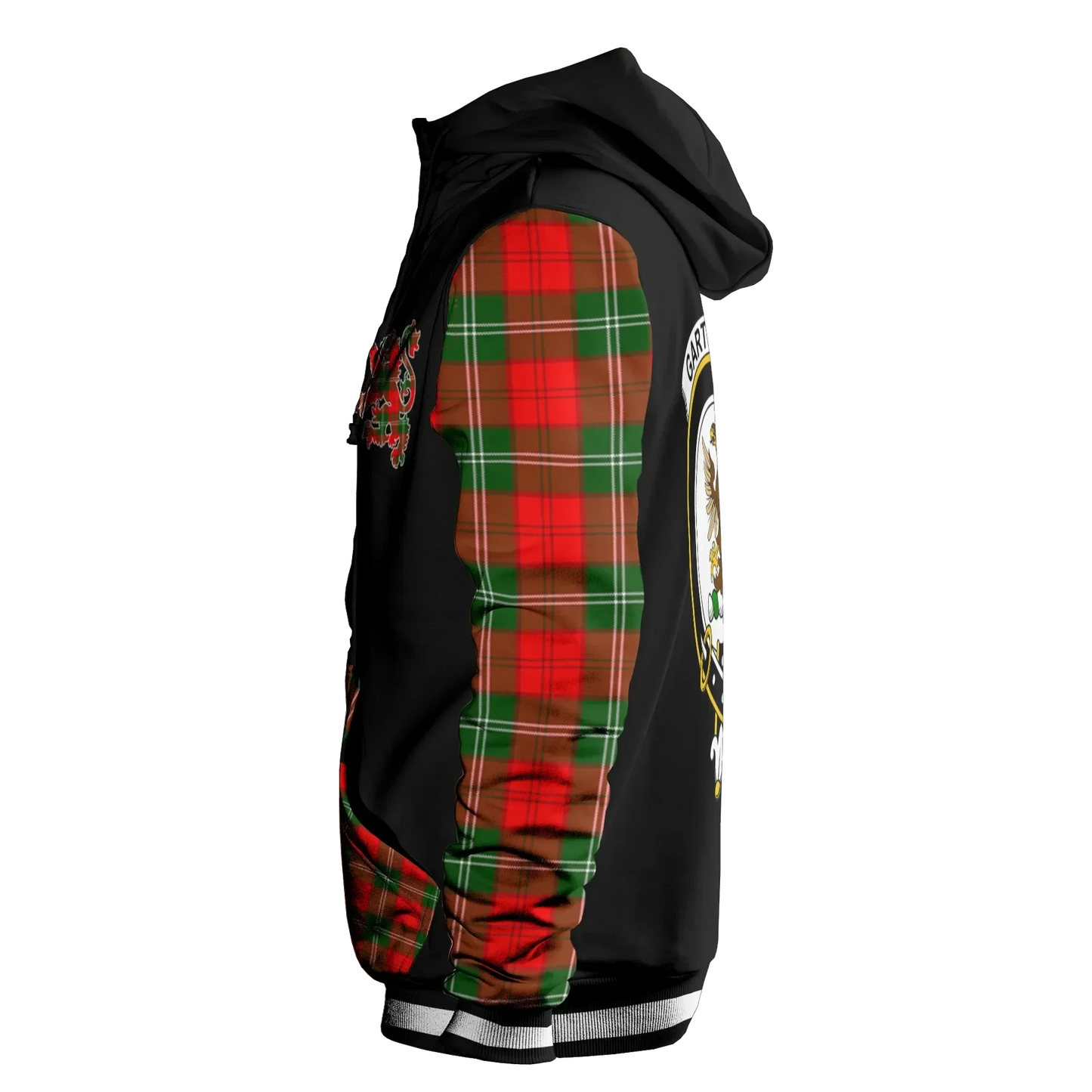 Printivon Gartshore Tartan All Over Print Hoodie