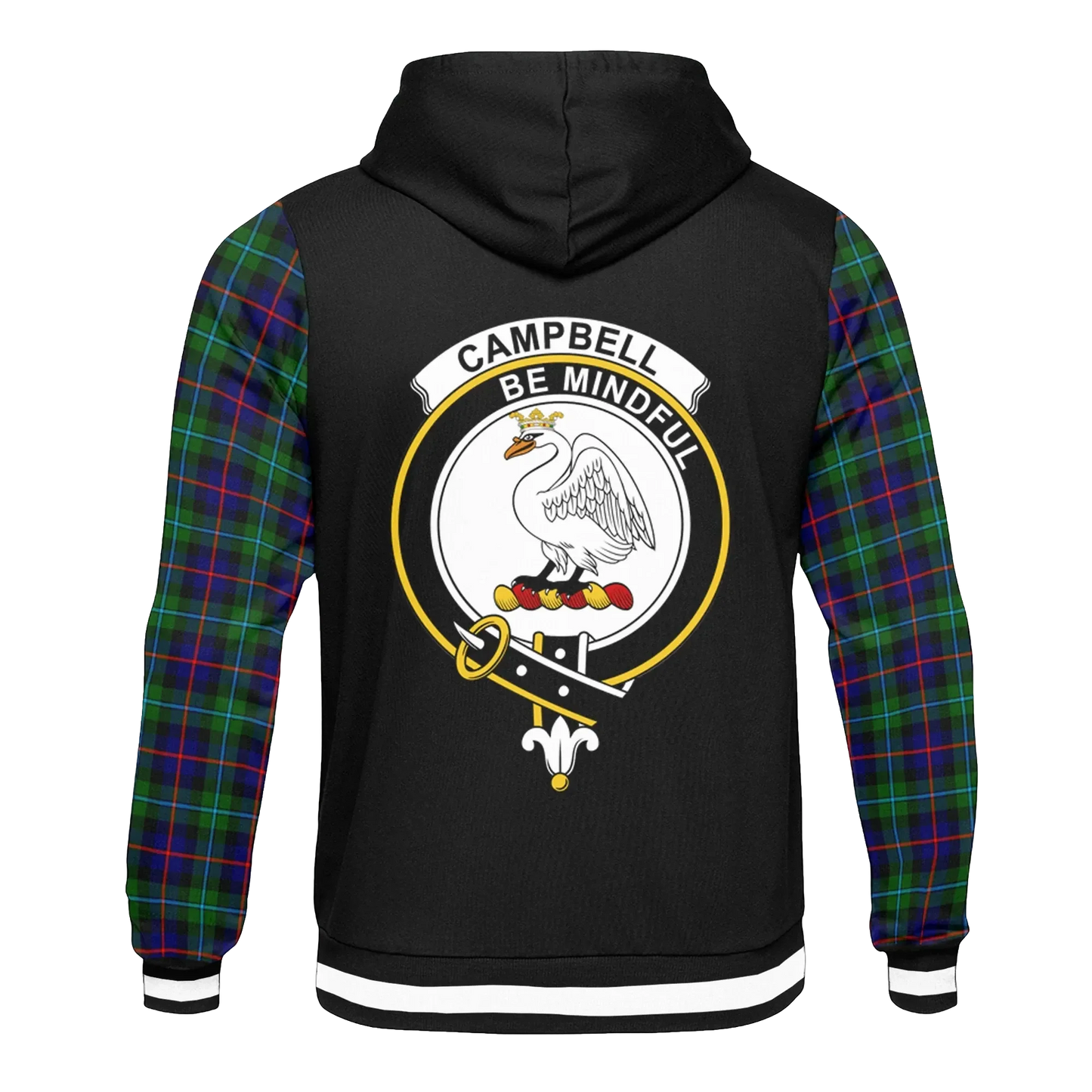 Printivon Campbell Of Cawdor Tartan All Over Print Hoodie