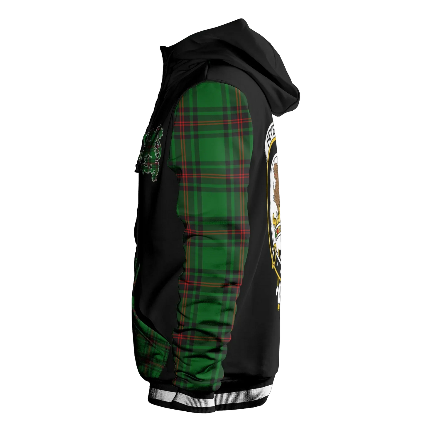 Printivon Beveridge Tartan All Over Print Hoodie