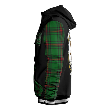 Printivon Orrock Tartan All Over Print Hoodie