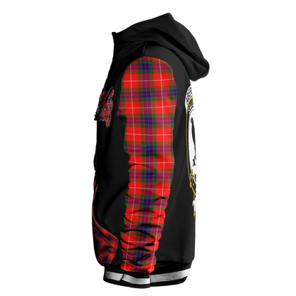 Printivon Abernethy Tartan All Over Print Hoodie