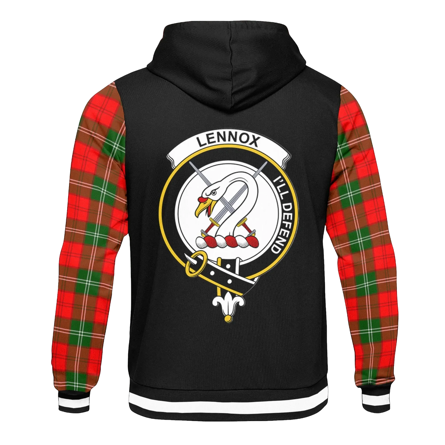 Printivon Lennox Tartan All Over Print Hoodie