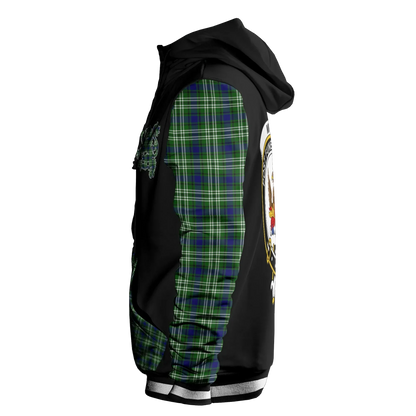 Printivon Mow Tartan All Over Print Hoodie