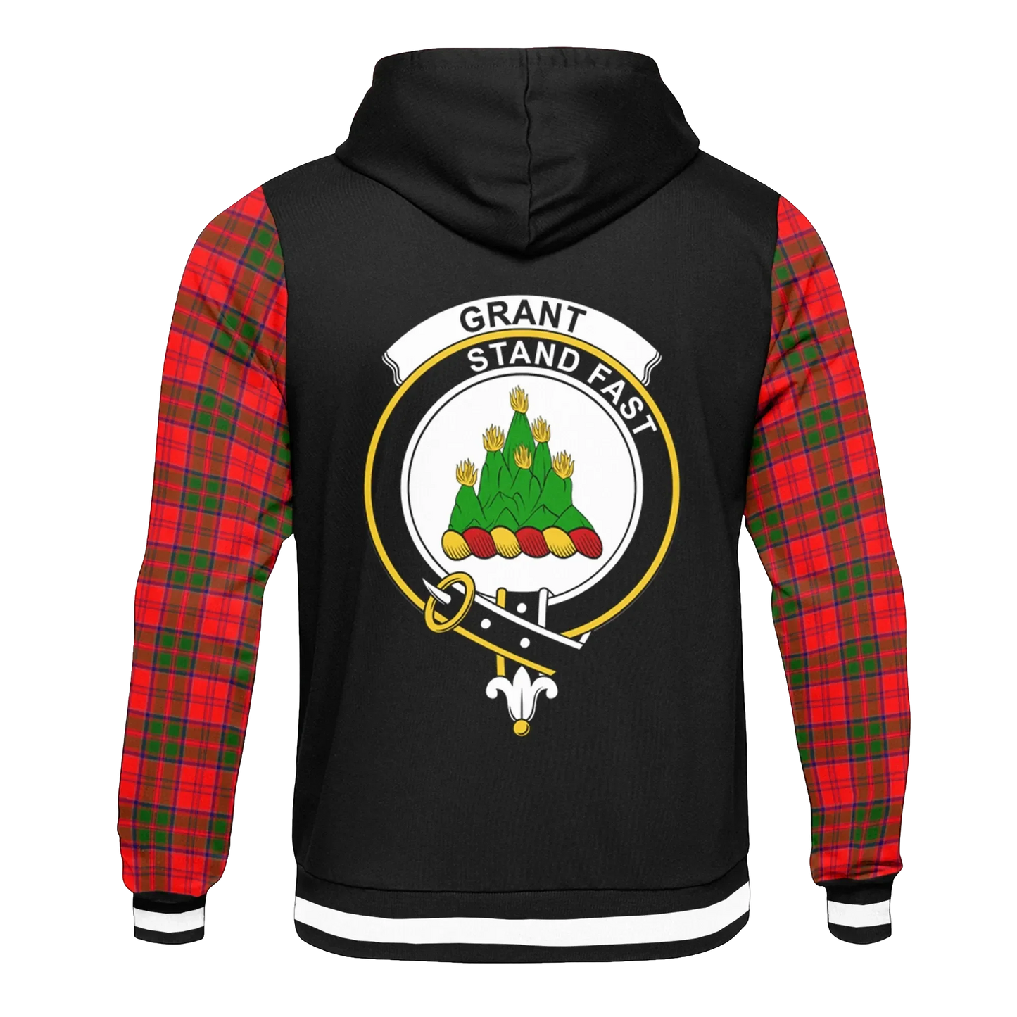 Printivon Grant Tartan All Over Print Hoodie