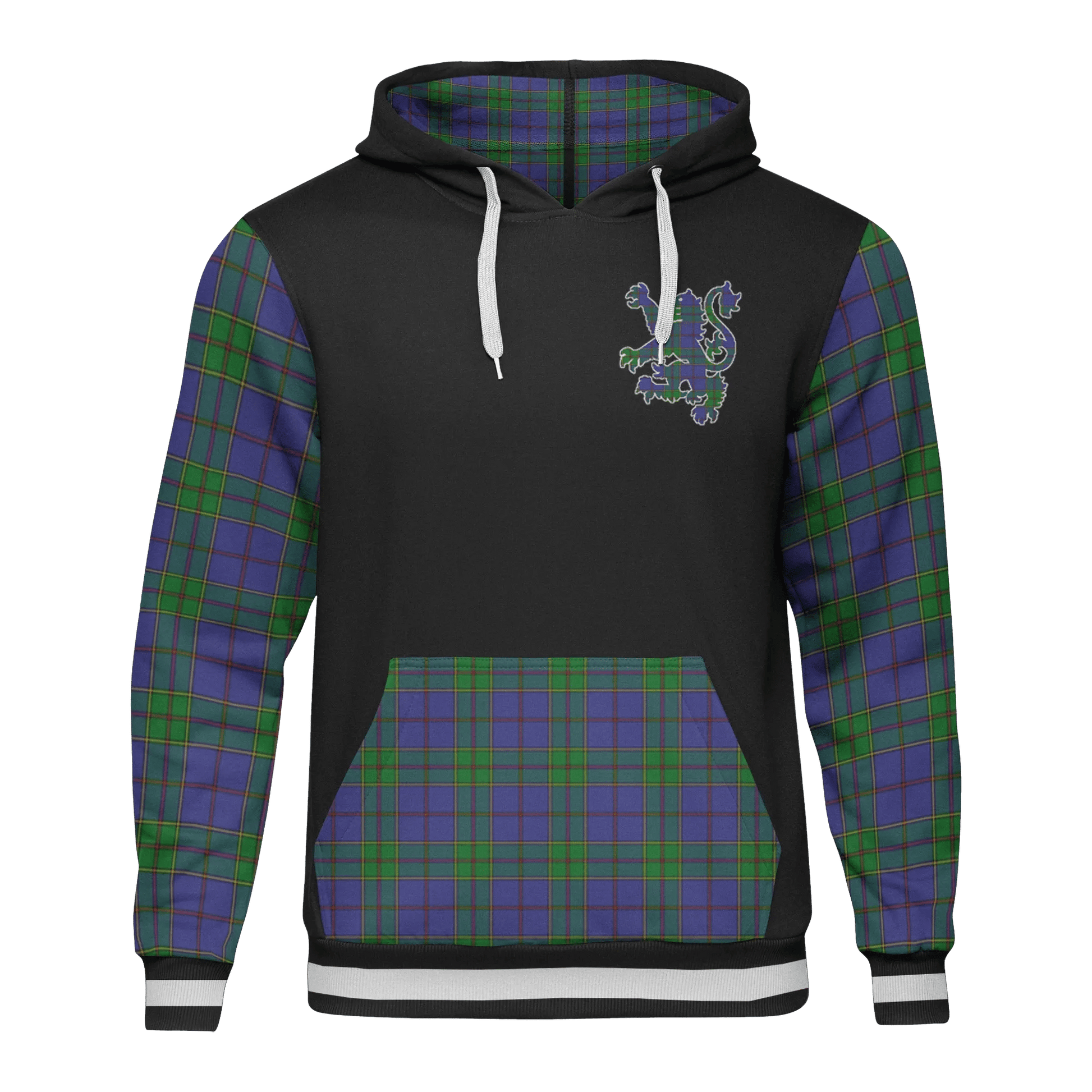 Printivon Strachan Tartan All Over Print Hoodie