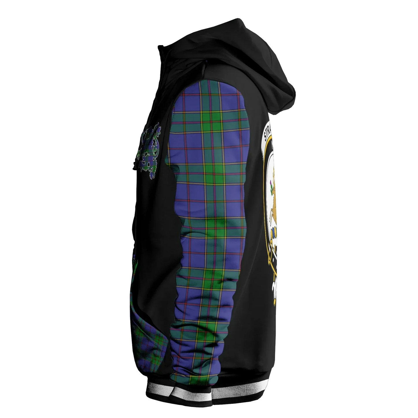 Printivon Strachan Tartan All Over Print Hoodie