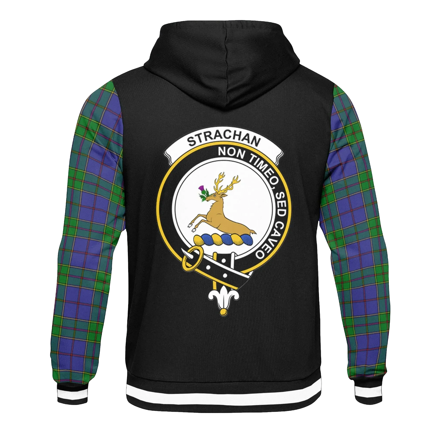 Printivon Strachan Tartan All Over Print Hoodie